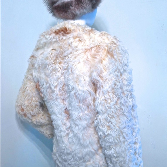 Vintage 60’s Mongolian lamb shearling / fur coat - Picture 6 of 7